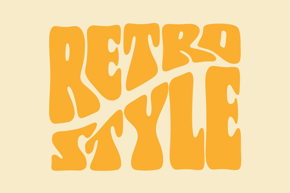 Fat Kat a Bold Retro Wavy font, a Font by HansCo Studio (Photo 6 of 10)