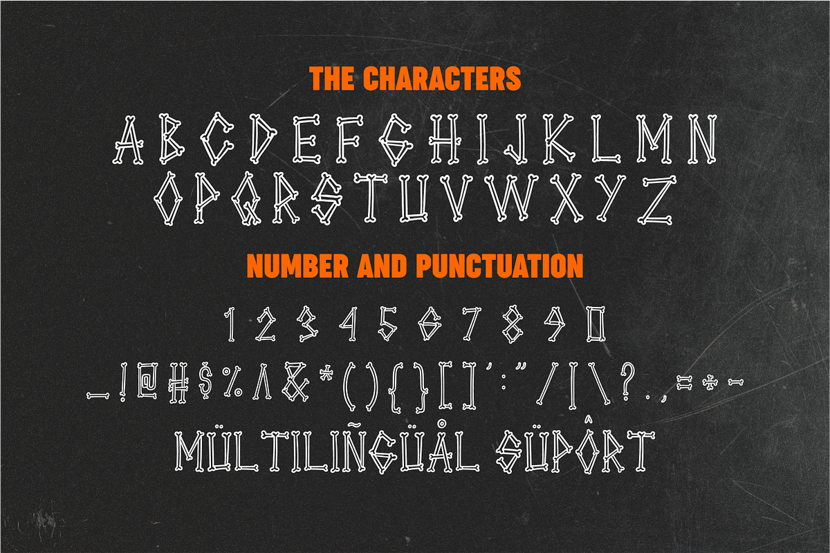 Warbones | Spooky Halloween, a Serif Font by Forberas Club (Photo 6 of 7)