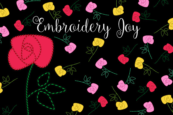 Embroidery Stitches & Motifs preview 6