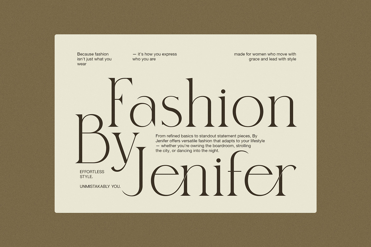Rendis Elegant Serif Font, a Serif Font by Elegant Font (Photo 6 of 8)