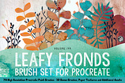 Leafy Fronds Brush Set, a Brush Add-On by DeloresArt (Thumbnail 1 of 12)