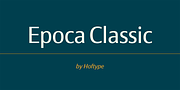 Epoca Classic, a Sans Serif Font by Hoftype (Thumbnail 1 of 6)