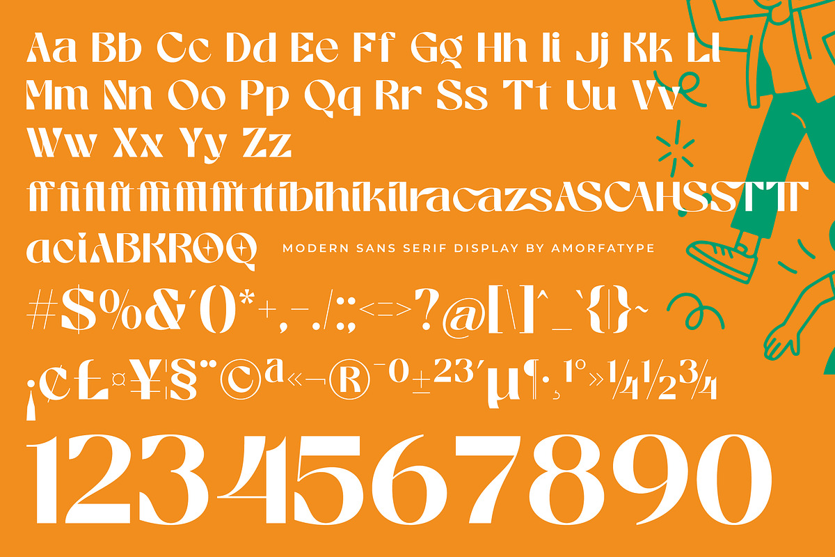 Brigsa A Modern Sans Serif, a Sans Serif Font by AmorfaType (Photo 10 of 11)
