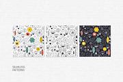 Scandinavian flowers, a Decorative Illustration by adehoidar (Thumbnail 2 of 5)