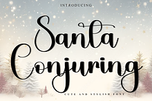 Santa Conjuring