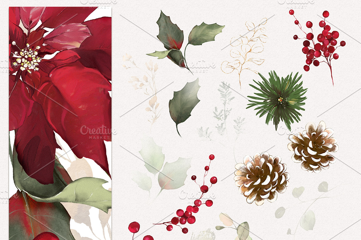 Christmas collection, a Texture Illustration by Lisima (Photo 10 of 14)