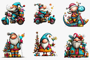 Christmas Santa Sublimation, an Illustration by CreationArt (Thumbnail 3 of 5)