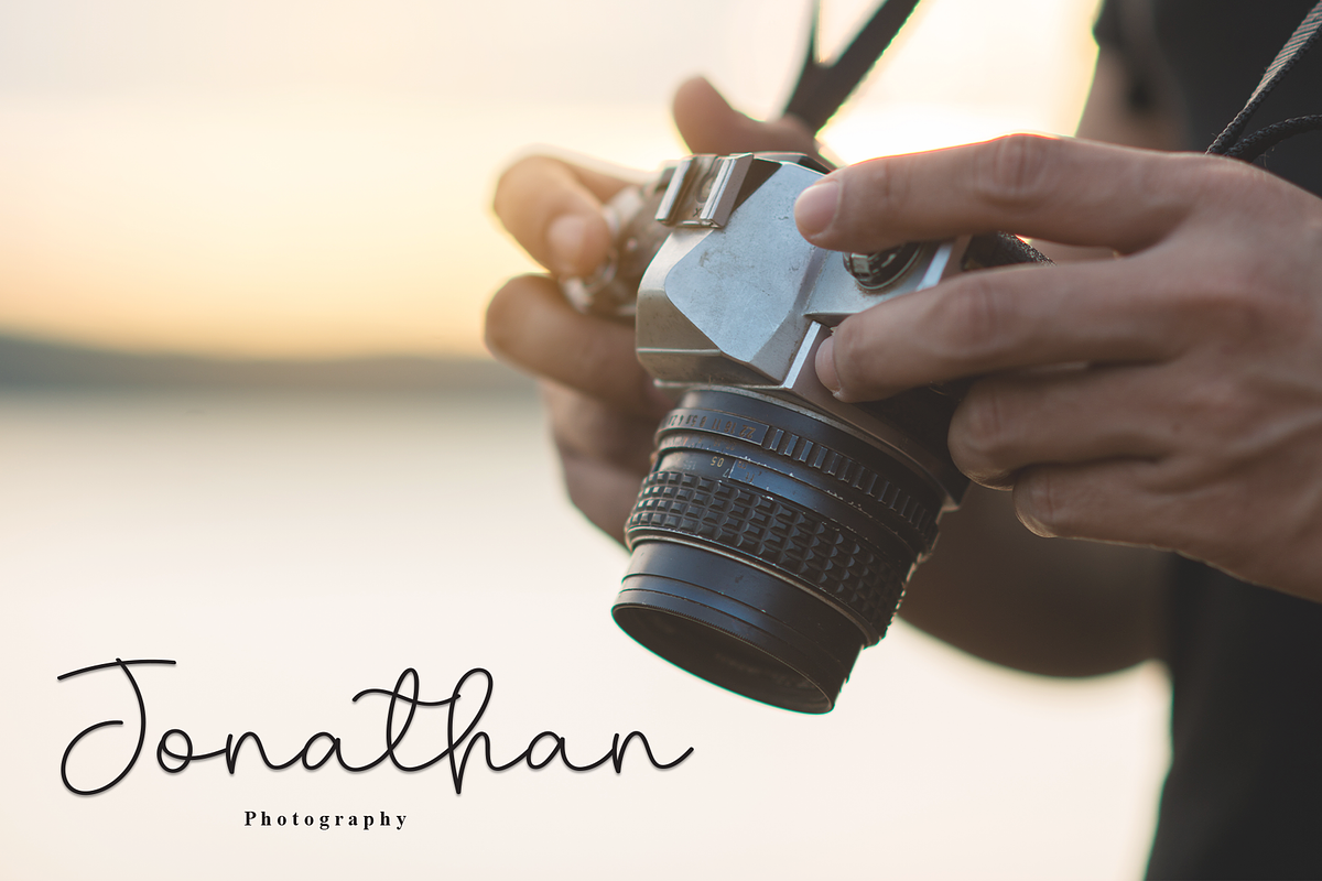 Beauty Nature | Script Font, a Handwritten Font by Scratchones (Photo 4 of 8)
