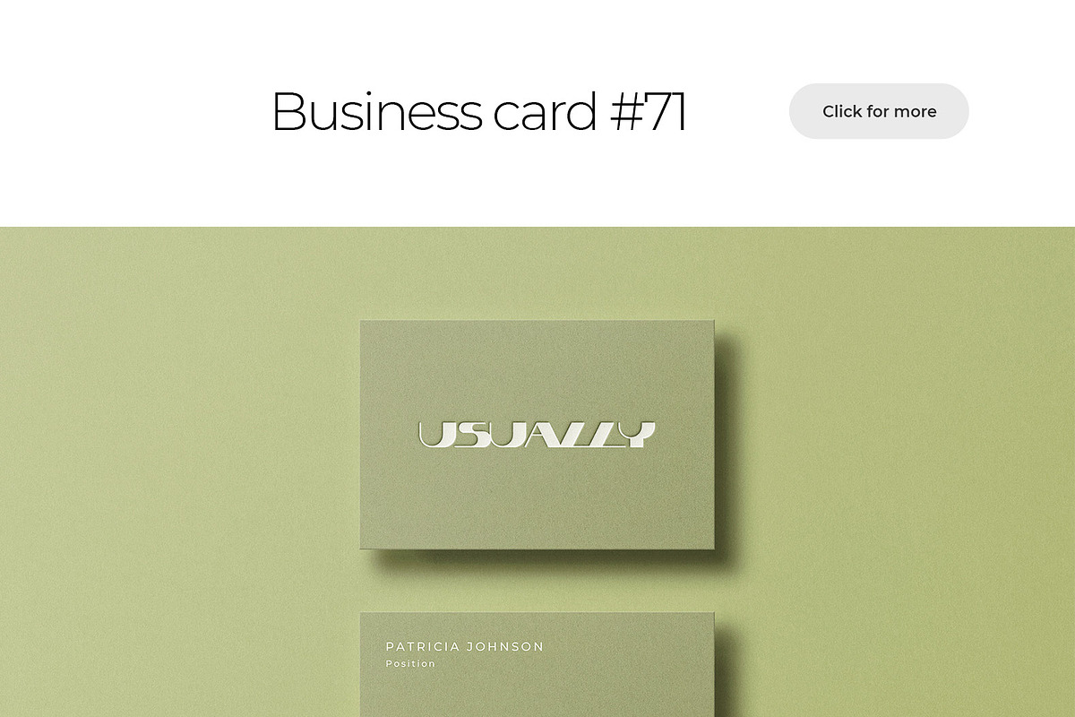 Business Card Mockup Template Bundle, a Product Mockup by PrintPixel (Photo 24 of 28)