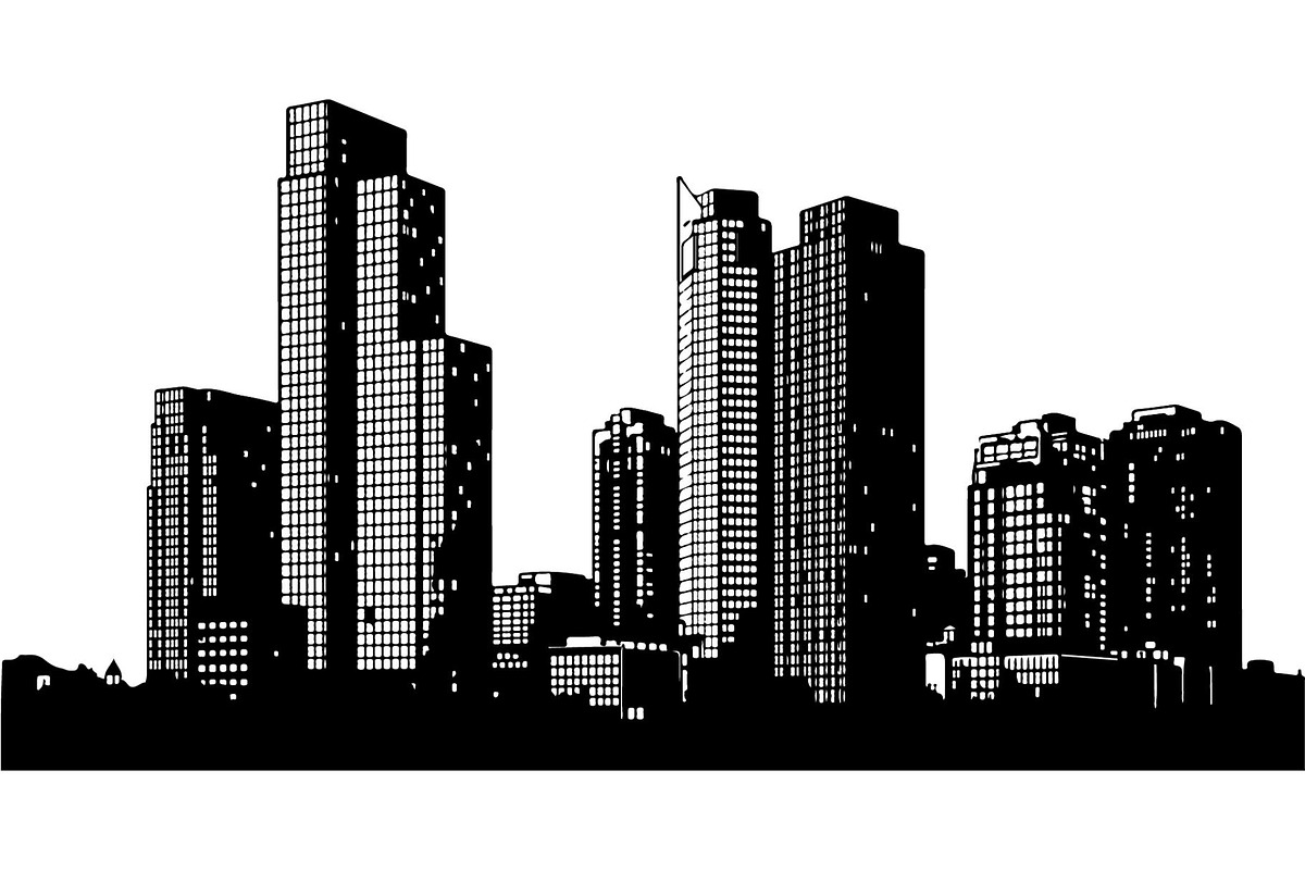 City Skyline Silhouette Bundle, an Object Graphic by Creativeshirt (Photo 17 of 20)
