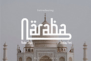 Naraba - Ramadhan Arabic Font,, a Handwritten Font by Flawless And Co (Thumbnail 1 of 10)