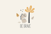 Baby Dino - Kids Font, a Sans Serif Font by EltaMaxArt (Thumbnail 8 of 12)