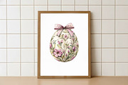 Easter Clipart Spring Bunnies, an Illustration by Watercolor design (Thumbnail 3 of 8)