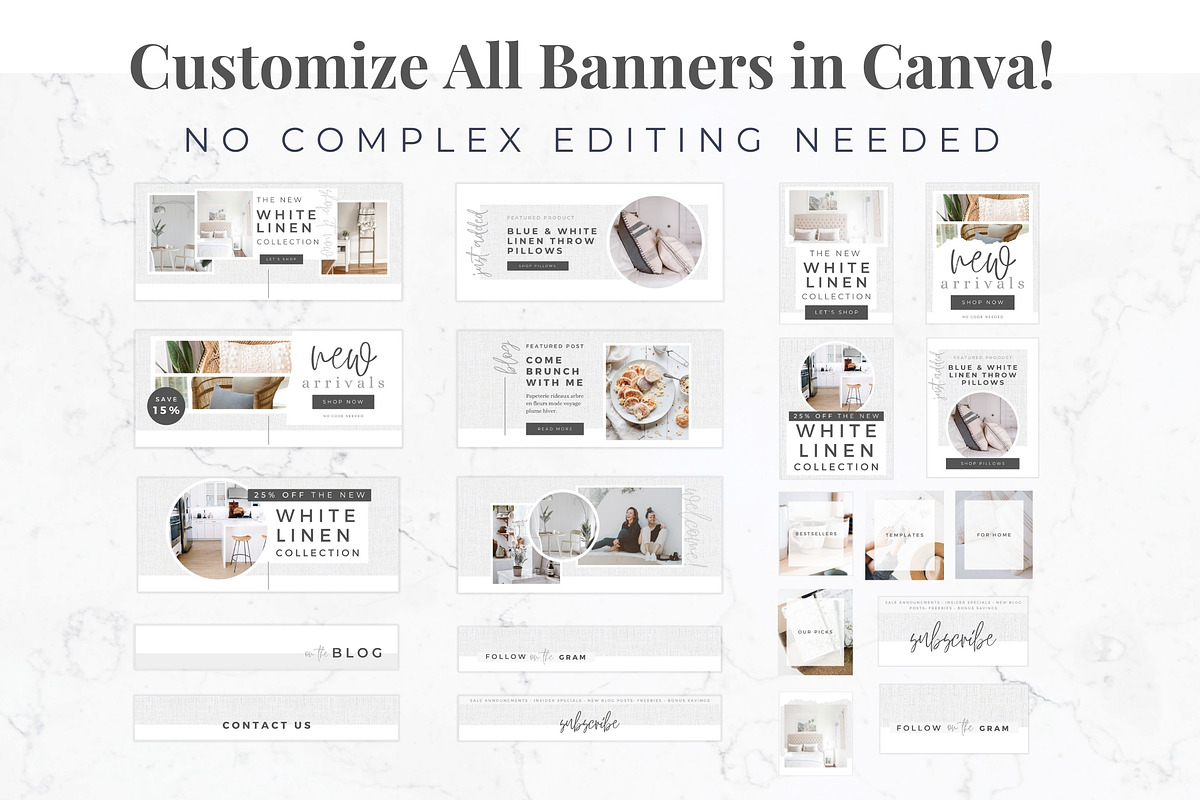 Shopify Theme | White Linen, a Shopify Template by Thirty One Palms Studio (Photo 4 of 8)