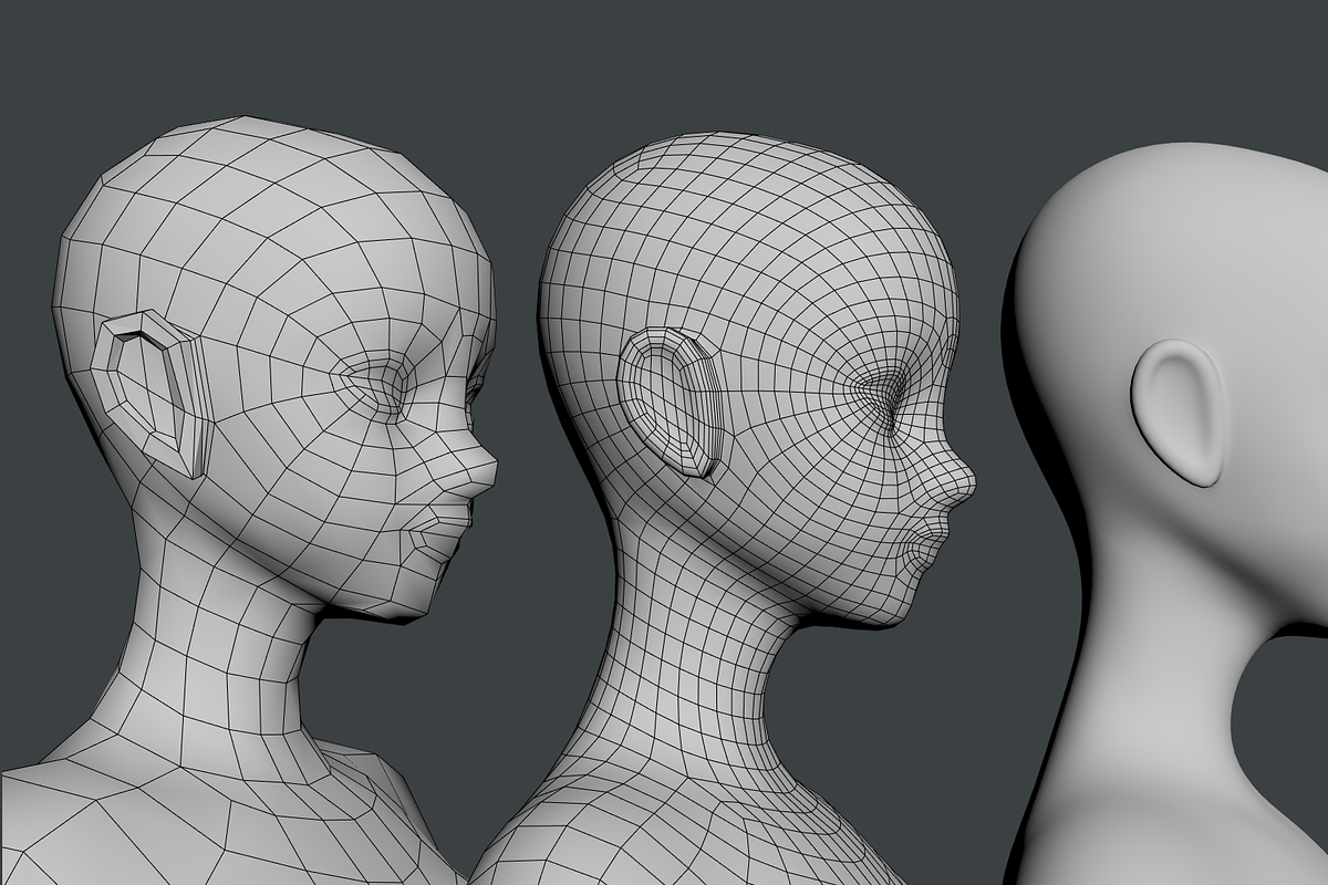 Stylized Girl Abby Shape Mesh, a Characters & Person 3D Model by VK Studio (Photo 14 of 16)
