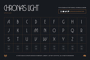 Chronas, a Sans Serif Font by Eagle & Bison Design Co. (Thumbnail 4 of 4)
