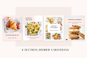 Cook Book Template CANVA