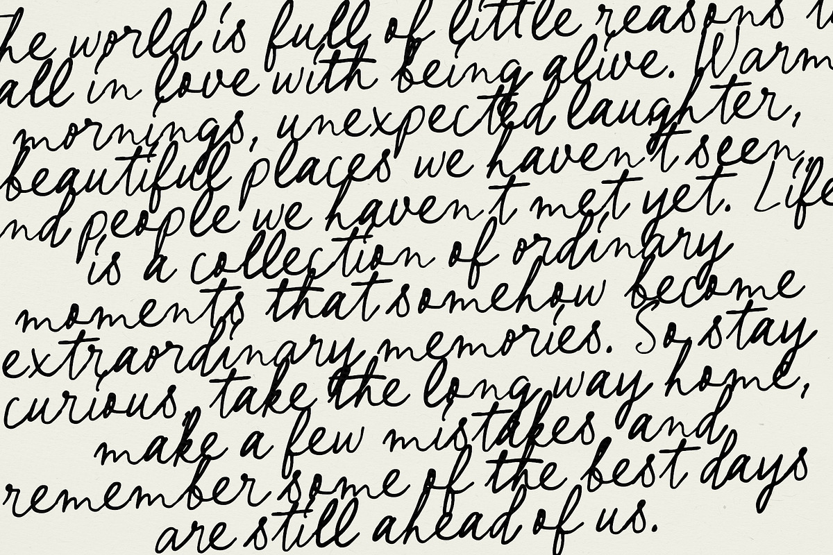 Tender Mischief DUO, a Handwritten Font by supfonts (Photo 2 of 13)
