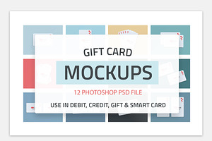 Plastic Card Mockups
