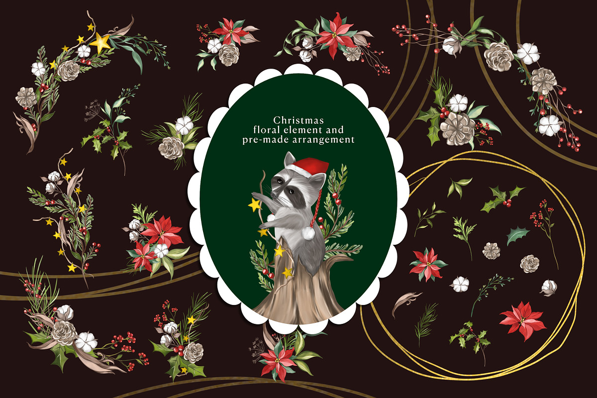 The Ultimate Christmas Forest, a Seasonal Illustration by Rachel Art Studio (Photo 6 of 11)