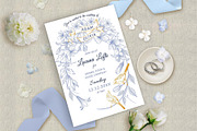 Lovebirds Wedding Invite Bundle, an Invitation Template by Shwet Art (Thumbnail 2 of 8)