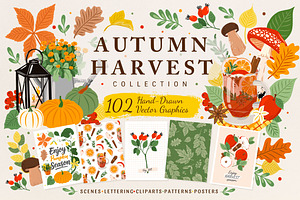 Cozy Autumn Vector Collection