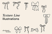 Coquette Ribbons Part 2, a Decorative Illustration by ginni illustrations (Thumbnail 3 of 4)