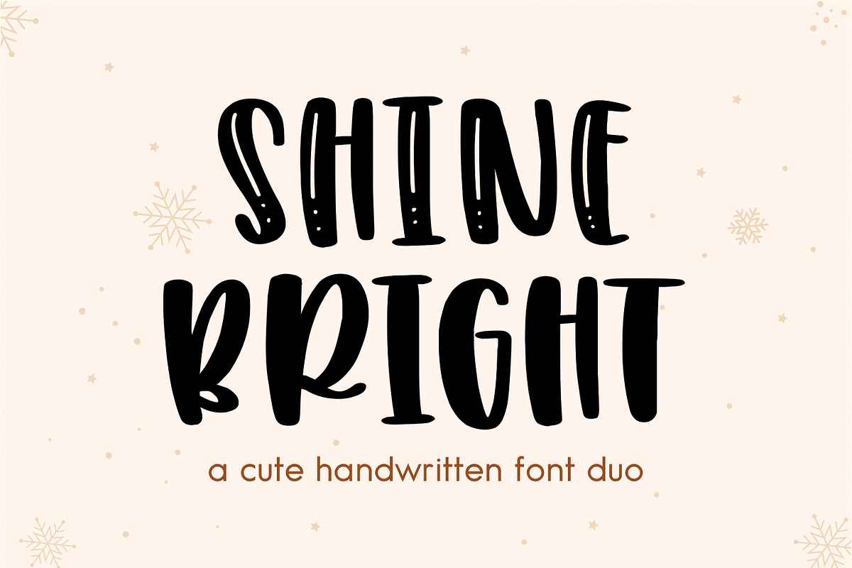 SHINE BRIGHT, a Font by Mozatype (Photo 1 of 10)