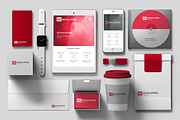 Identity Mockup Top view 4K set, a Cups & Container Mockup by Sentavio (Thumbnail 6 of 10)