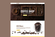 Coffee Shop Landing Page, a Landing Page Template by MightyDesign (Thumbnail 8 of 8)