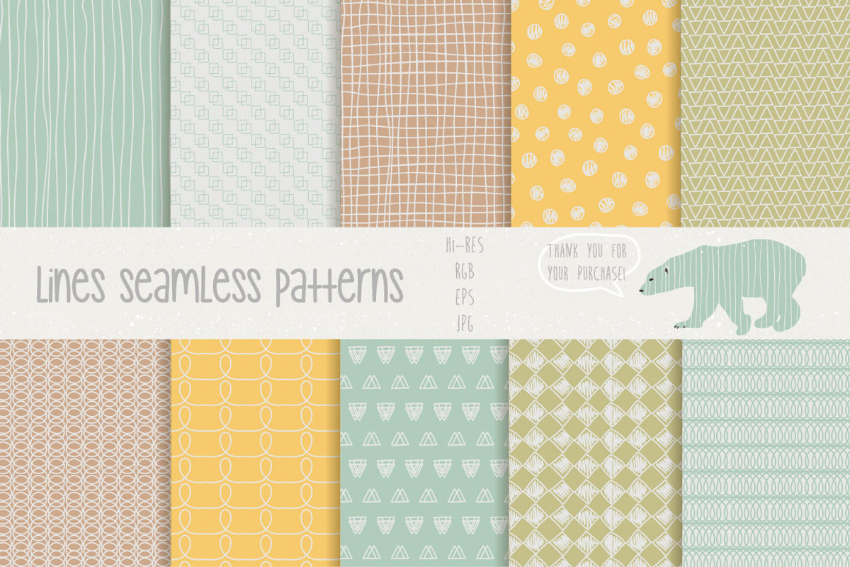 Lines Patterns preview 2