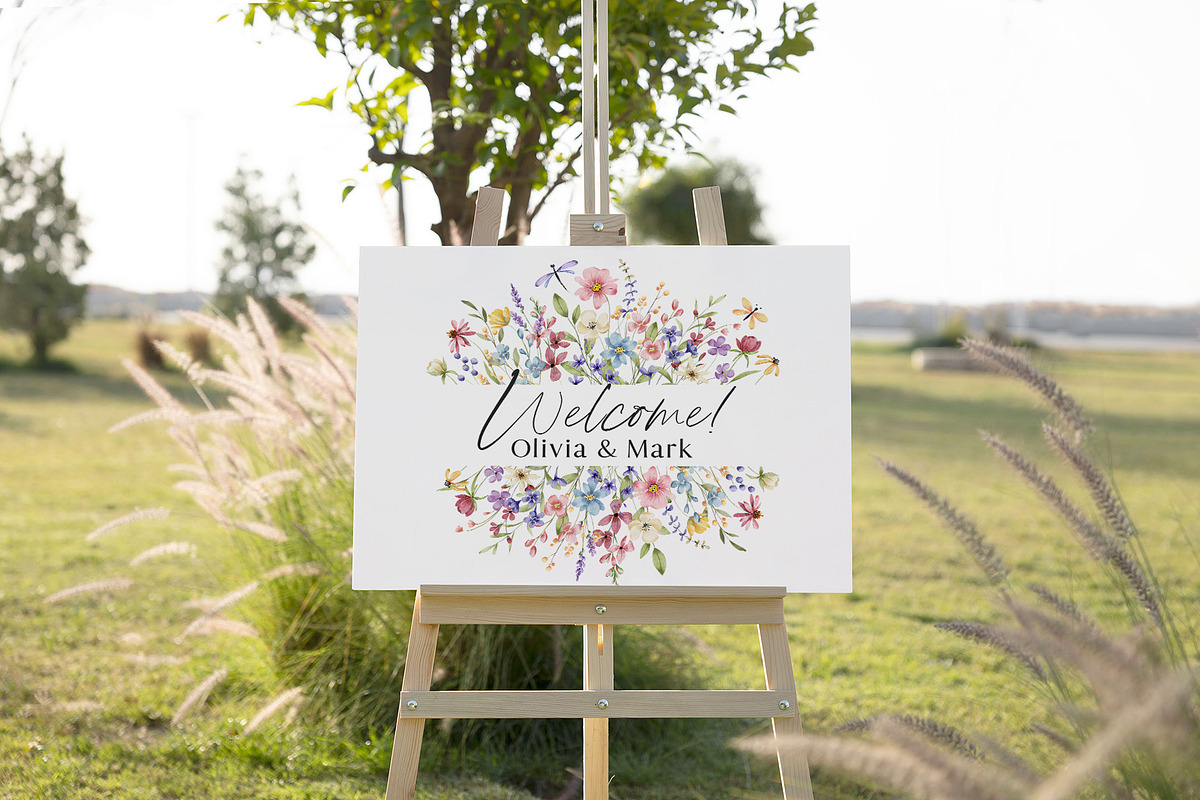 Floral watercolor set, clipart., a Decorative Illustration by Larisa Maslova (Photo 4 of 13)