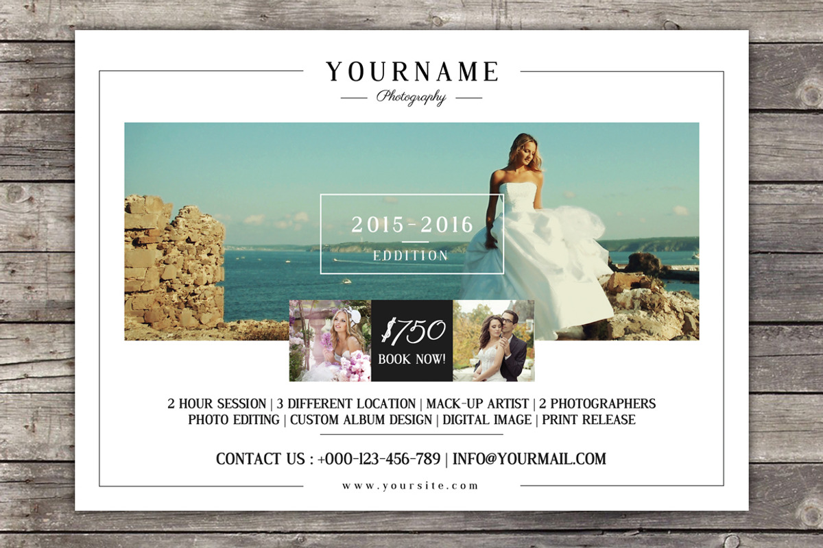 Photographer Mini Session Template, a Card Template by SmmrDesign (Photo 3 of 4)