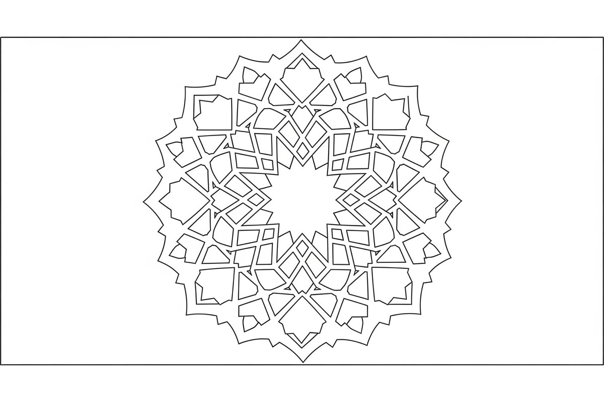 Islamic Mandala Geometric Bundle, an Illustration by Gaye Art (Photo 37 of 51)
