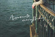 Manhattan Blue Script Font, a Script Font by SiDesign (Thumbnail 8 of 12)