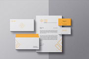 Stationery & Branding Mock-up, a Pens & Pencil Mockup by MnGfx (Thumbnail 1 of 4)