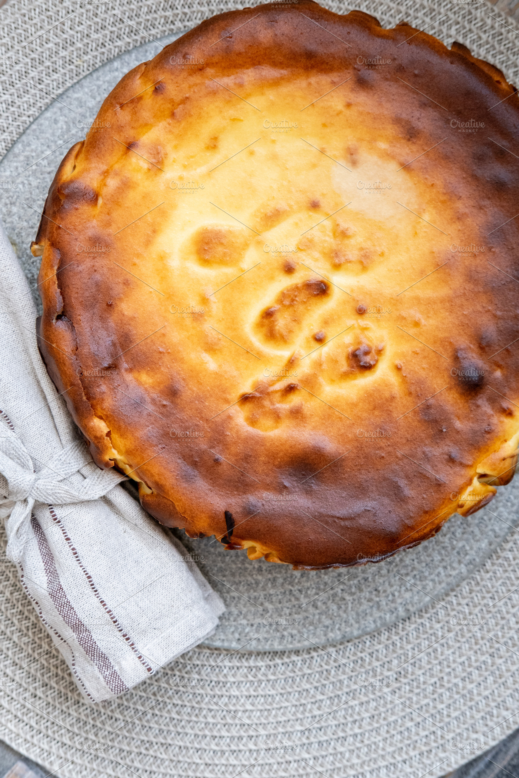 Cheesecake recipe healthy dessert served plate, a Food & Drink Photo by Photo Drive Studio