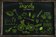 Dignity Cursive + Bonus, a Script Font by TSV Creative (Thumbnail 7 of 12)