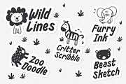 Zoodle Playtime Doodle Brush Font, a Font by PutraCetol Studio (Thumbnail 3 of 5)