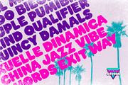 Tokyo City Pop - Retro Pop Font, a Symbol Font by ikiiko (Thumbnail 3 of 7)