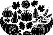 Thanksgiving Harvest SVG Bundle, an Illustration by Designs_River (Thumbnail 21 of 48)