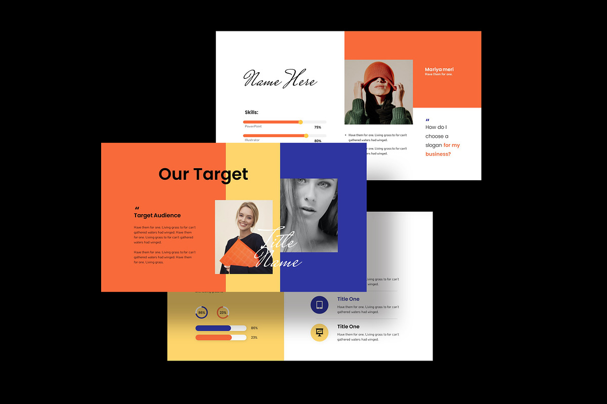 Business Presentation Template, a Presentation Template by GoldenPixelStudio (Photo 8 of 14)