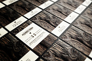 Wooden Business Card, a Business Card Template by Marvel (Thumbnail 4 of 5)