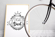 Father's Day Hand Lettering Set, an Illustration by 5August Art (Thumbnail 6 of 7)
