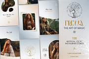 Celtic, Spiritual Instagram Stories, a Social Media Template by Under My Cozy Roof (Thumbnail 1 of 8)