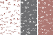 Hollywood Hills Seamless Pattern Set, a Pattern Graphic by Hughes Studio (Thumbnail 8 of 8)