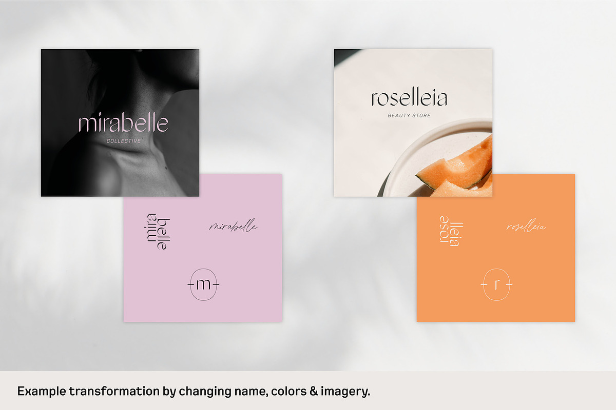Mirabelle – Semi-Custom Brand Kit, a Branding & Logo Template by Local Desk Designstudio (Photo 11 of 13)