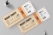 Event Ticket Template, a Stationery Template by ContestDesign (Thumbnail 1 of 2)