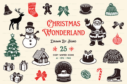 Christmas Wonderland Winter Icons