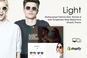 Light Sunglasses Shopify Theme, a Shopify Template by ThemeTidy Shopify Agency